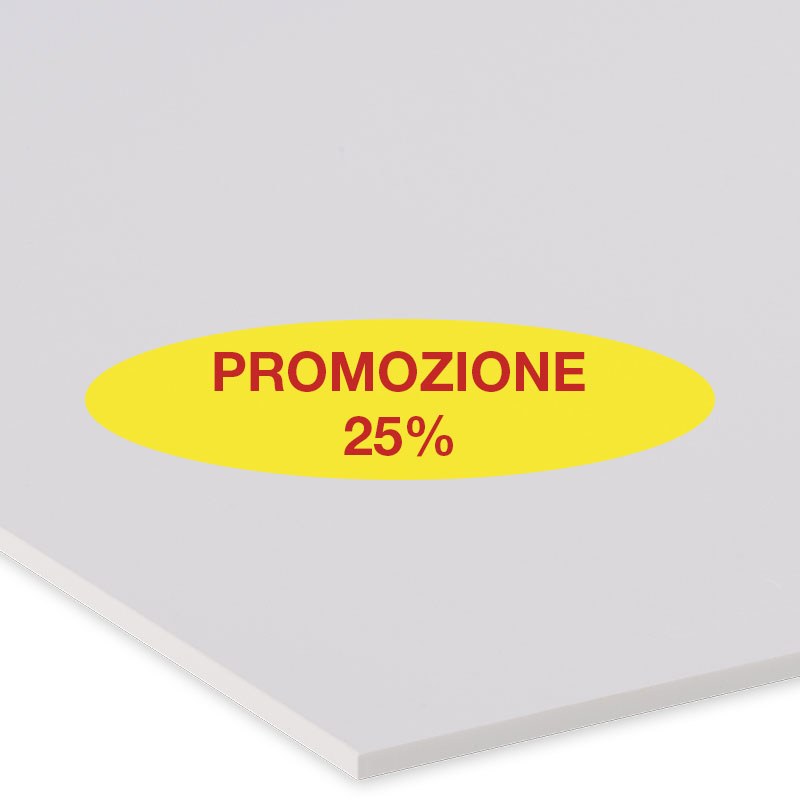Stampa pannelli in Forex bianco - Spessore 3 mm