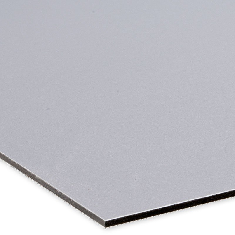 Stampa su Dibond grigio argento - Spessore 3 mm